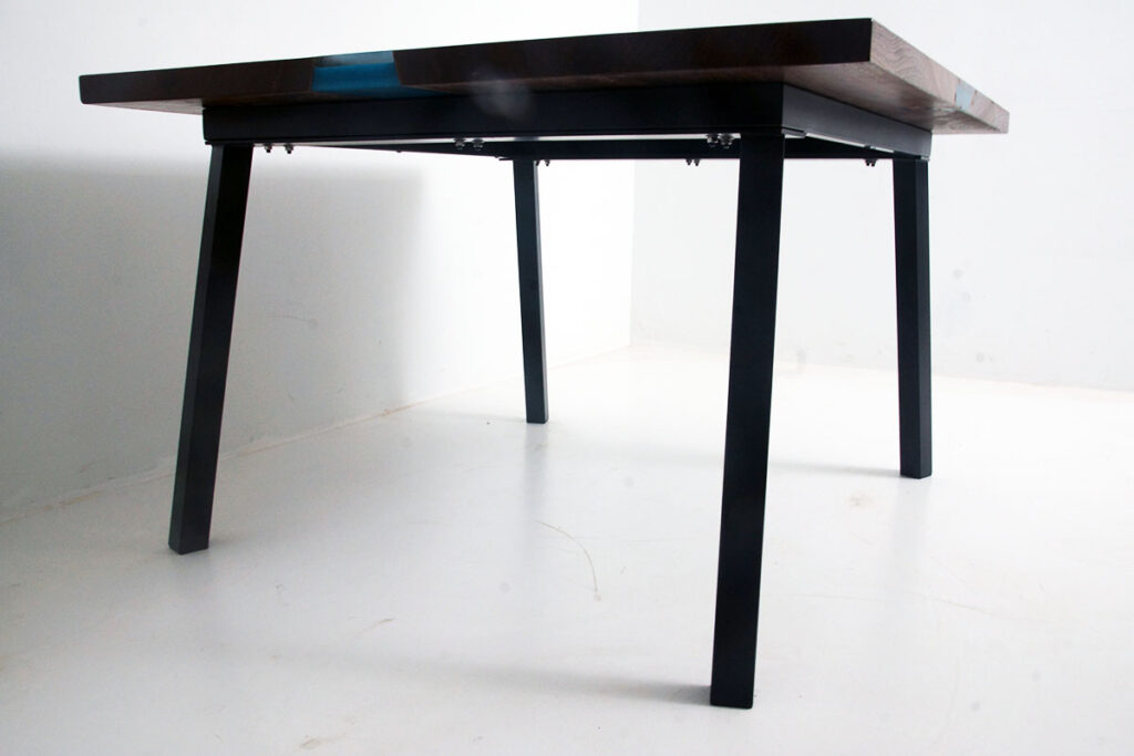 http://Walnut%20River%20Kitchen%20Table%20With%20Teal%20&%20White%20River%209