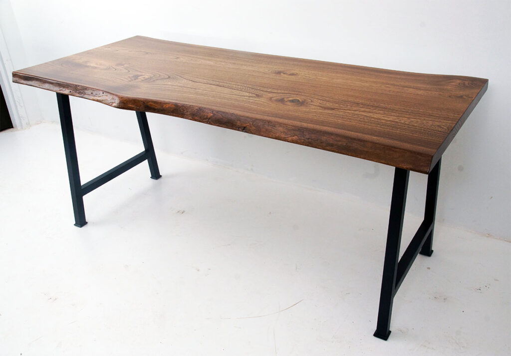 http://Live%20Edge%20Elm%20Wood%20Slab%20Home%20Office%20Desk%20With%20Matching%20Rolling%20Cabinets%2010