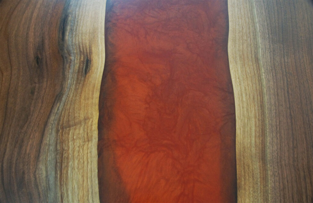 http://Walnut%20River%20Dining%20Table%20With%20Crimson%20Epoxy%20Resin%2011