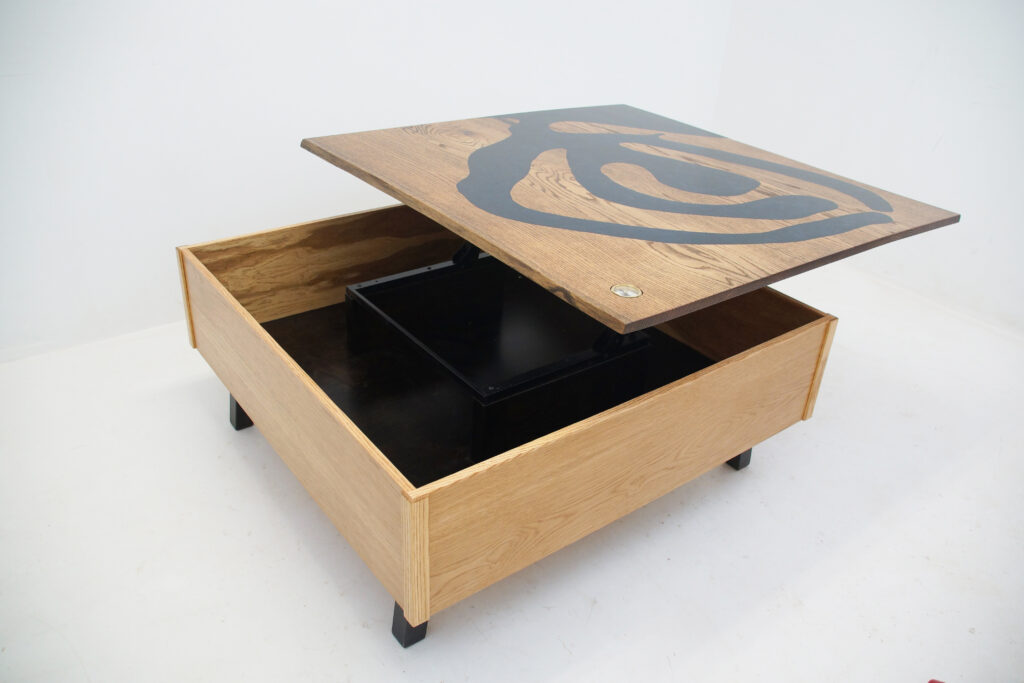 http://Midnight%20Epoxy%20&%20Custom%20Oak%20CNC%20Coffee%20Table%20With%20Storage