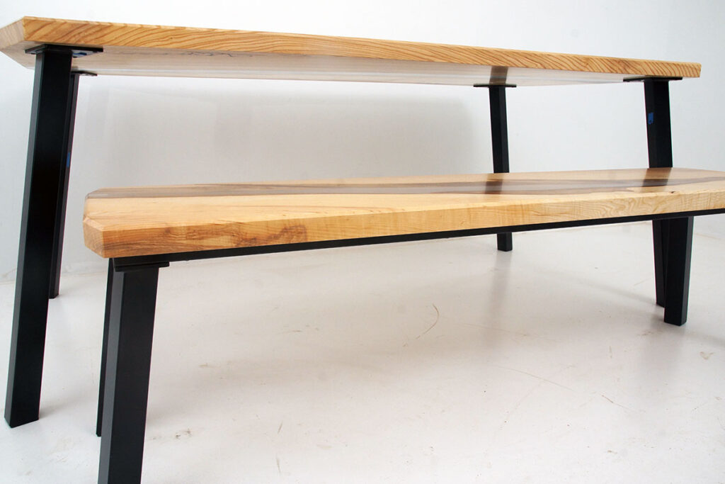 http://Ash%20Table%20&%20Bench%20With%20Clear%20Epoxy%206