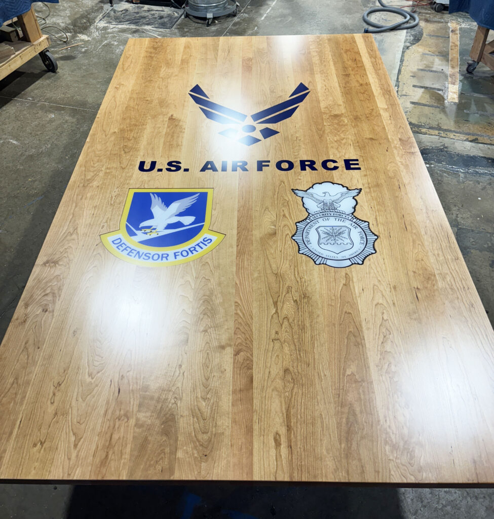 http://Cherry%20Conference%20Table%20With%20Embedded%20Decal%207