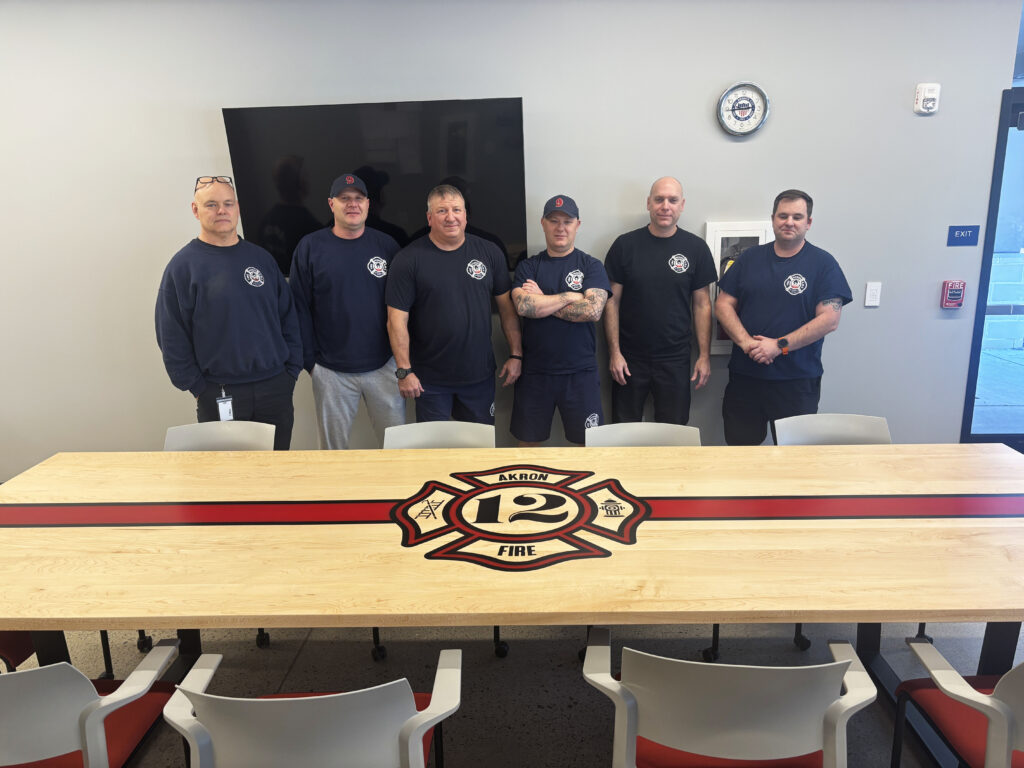 http://CNC%20Logo%20Maple%20Conference%20Table%20For%20Fire%20Station%205