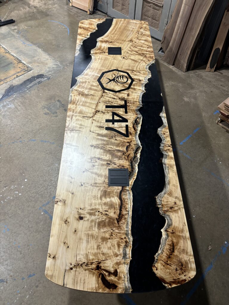 http://Mappa%20Burl%20Conference%20Table%20With%20Logo%203