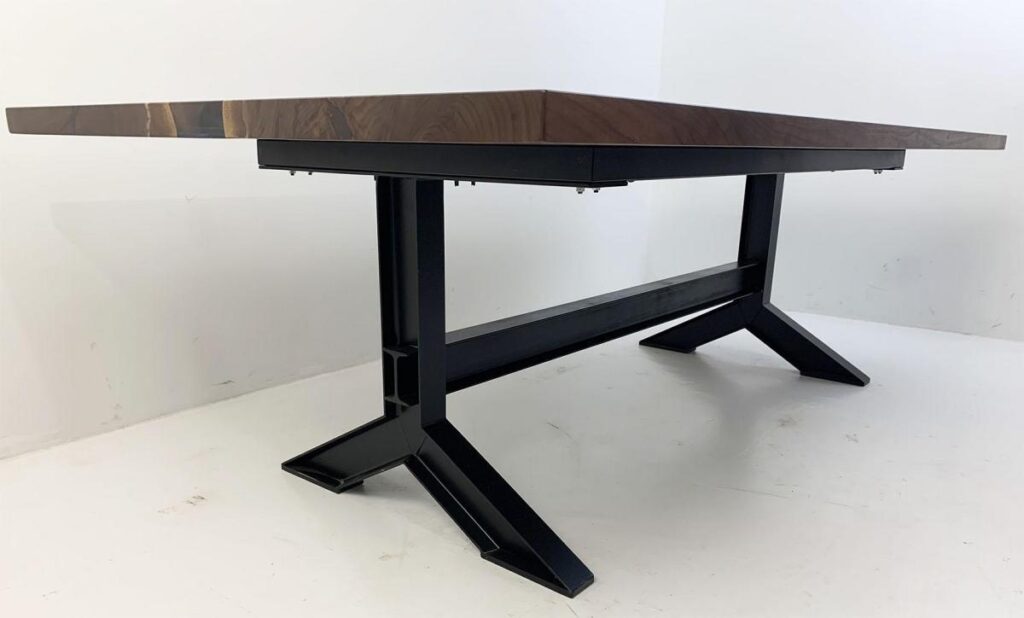 http://Walnut%20Conference%20River%20Table%20With%20Embedded%20Tools%20And%20CNC%20Logo%202