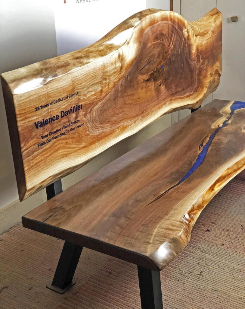 http://Epoxy%20&%20Live%20Edge%20Bench%20with%20CNC%20Engraved%20Tribute%20for%20Science%20Museum%202
