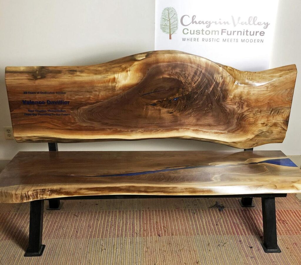 http://Epoxy%20&%20Live%20Edge%20Bench%20with%20CNC%20Engraved%20Tribute%20for%20Science%20Museum%205