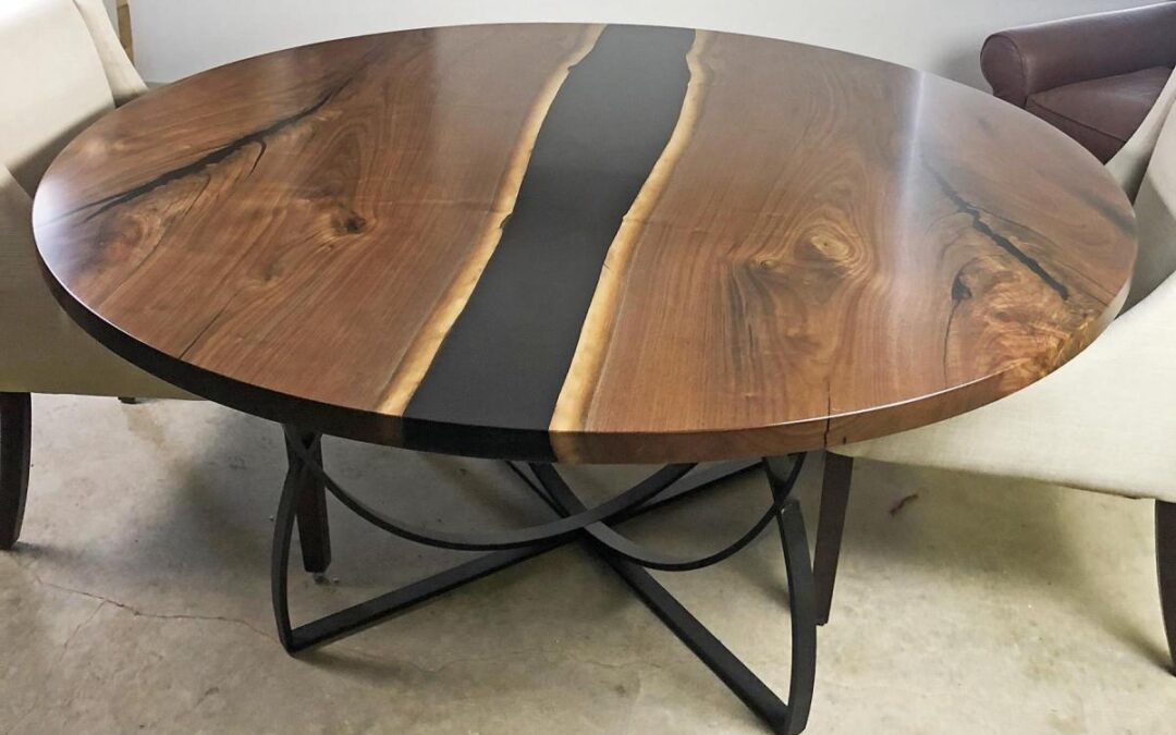 Custom Built Round Conference Table