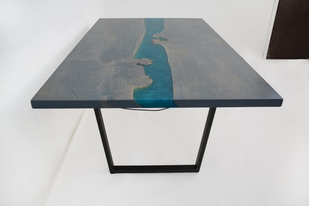 http://Gray%20Stained%20LED%20Dining%20Table%204