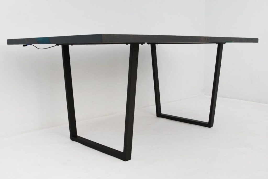 http://Gray%20Stained%20LED%20Dining%20Table%205