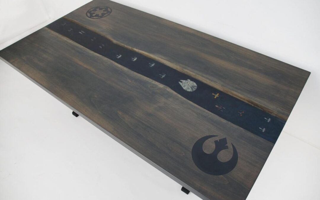 Star Wars Themed Epoxy Table