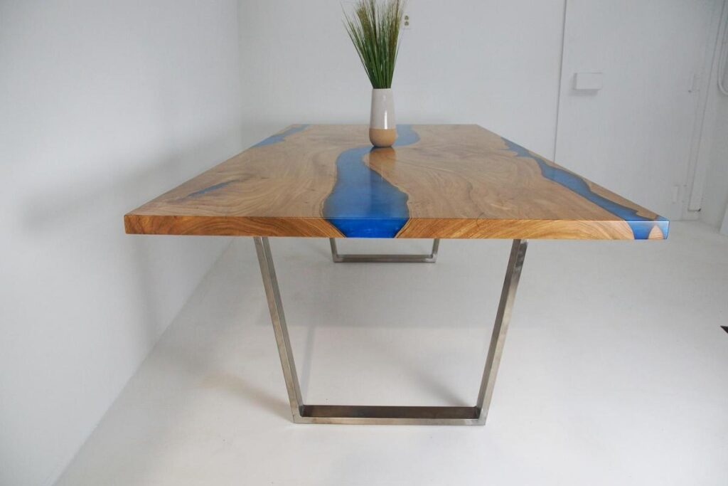 http://Blue%20Epoxy%20Resin%20River%20Dining%20Room%20Table%203