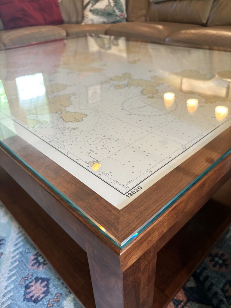 http://Cherry%20Coffee%20Table%20With%20Expedition%20Map%20Tabletop%207