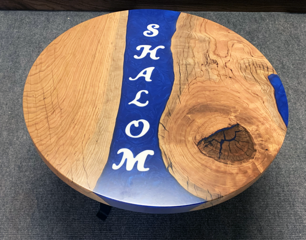 http://Round%20Coffee%20Table%20With%20River%20And%20Lettering%203