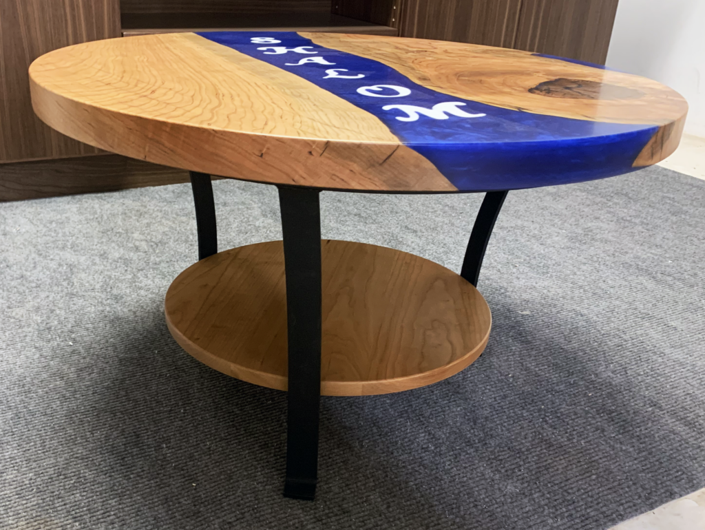 http://Round%20Coffee%20Table%20With%20River%20And%20Lettering%204