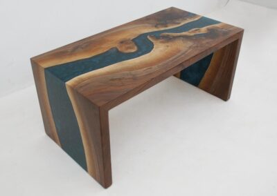 double waterfall walnut coffee table 0025 1