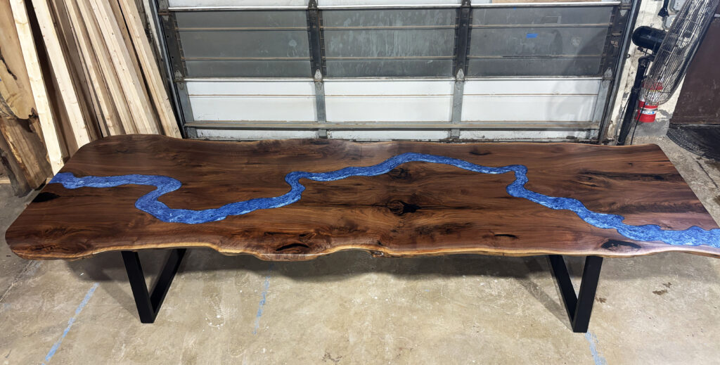 http://Black%20Walnut%20Conference%20Table%20With%20Two%20Ocean%20Pass%20CNC%204
