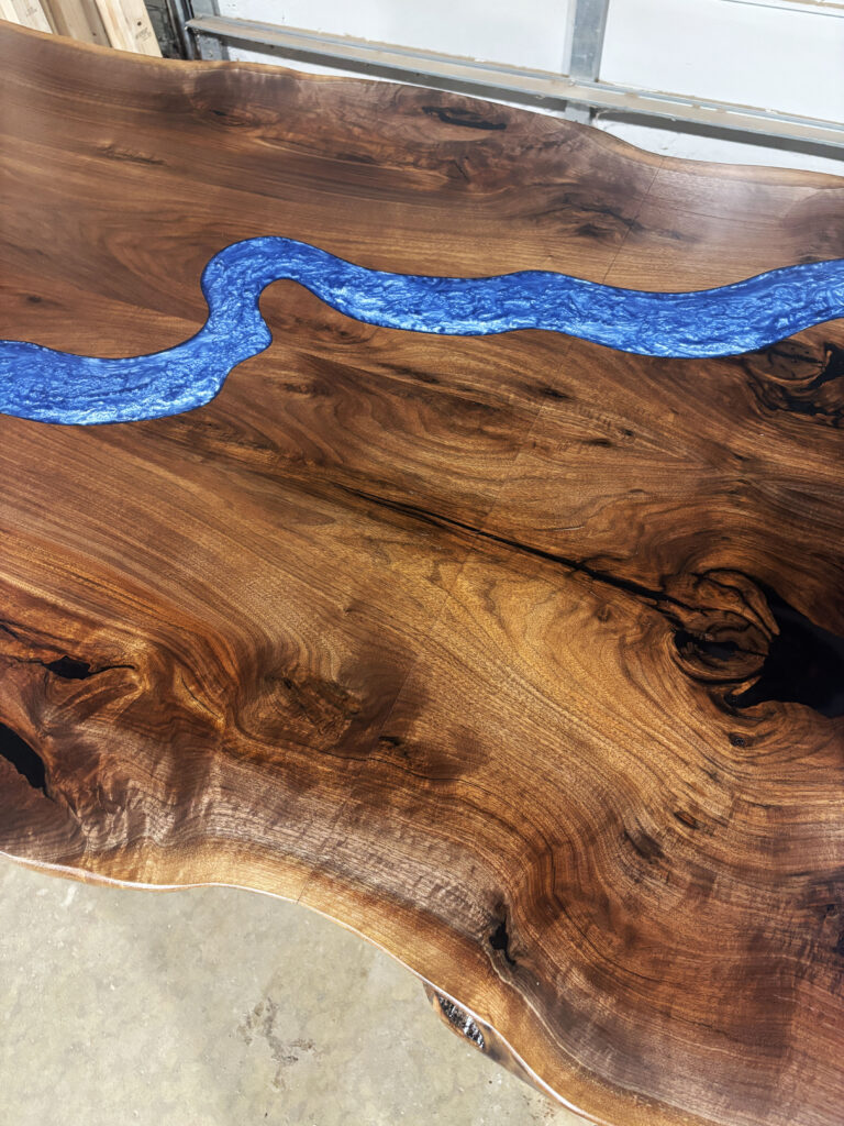 http://Black%20Walnut%20Conference%20Table%20With%20Two%20Ocean%20Pass%20CNC%208