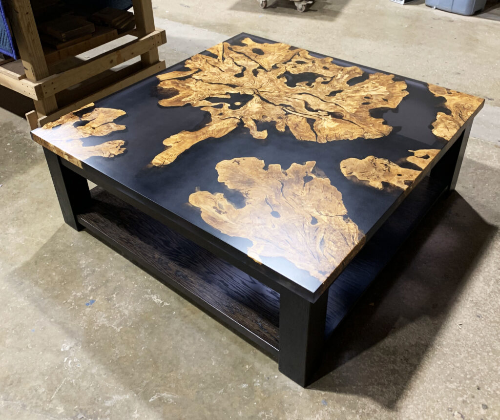 http://Turkish%20Olivewood%20Coffee%20Table%20With%20Black%20Epoxy%20Resin%202