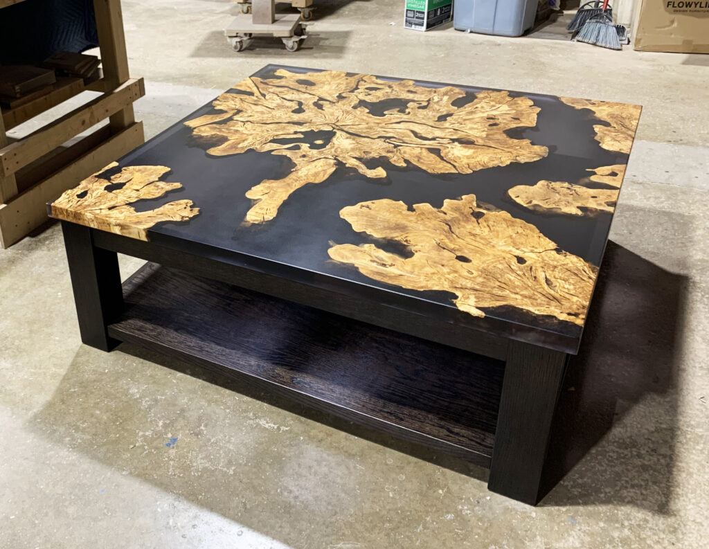http://Turkish%20Olivewood%20Coffee%20Table%20With%20Black%20Epoxy%20Resin%203