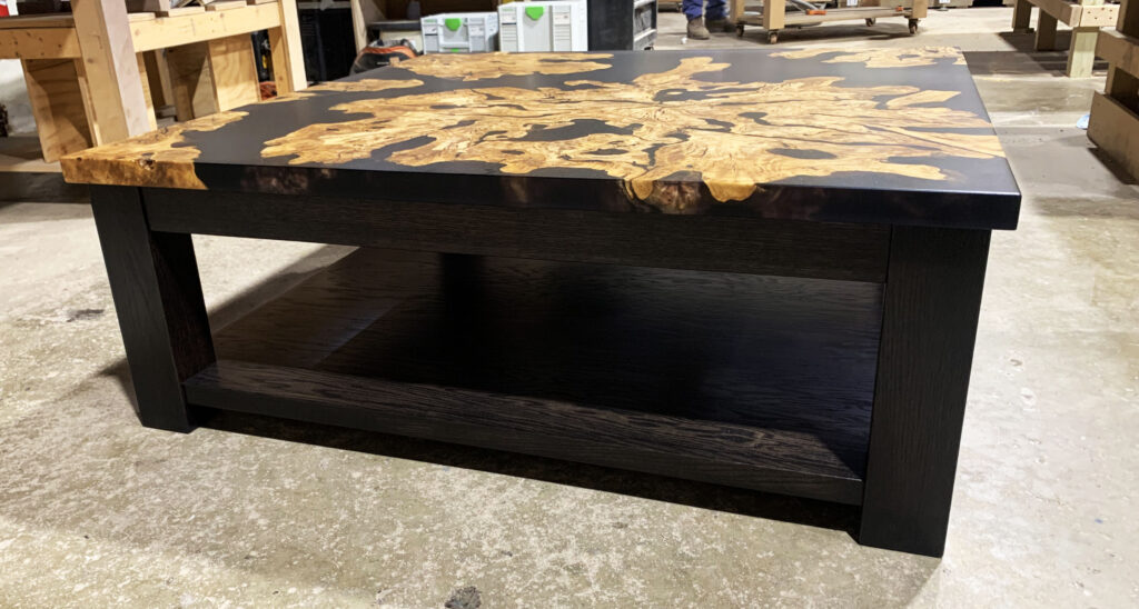 http://Turkish%20Olivewood%20Coffee%20Table%20With%20Black%20Epoxy%20Resin%206