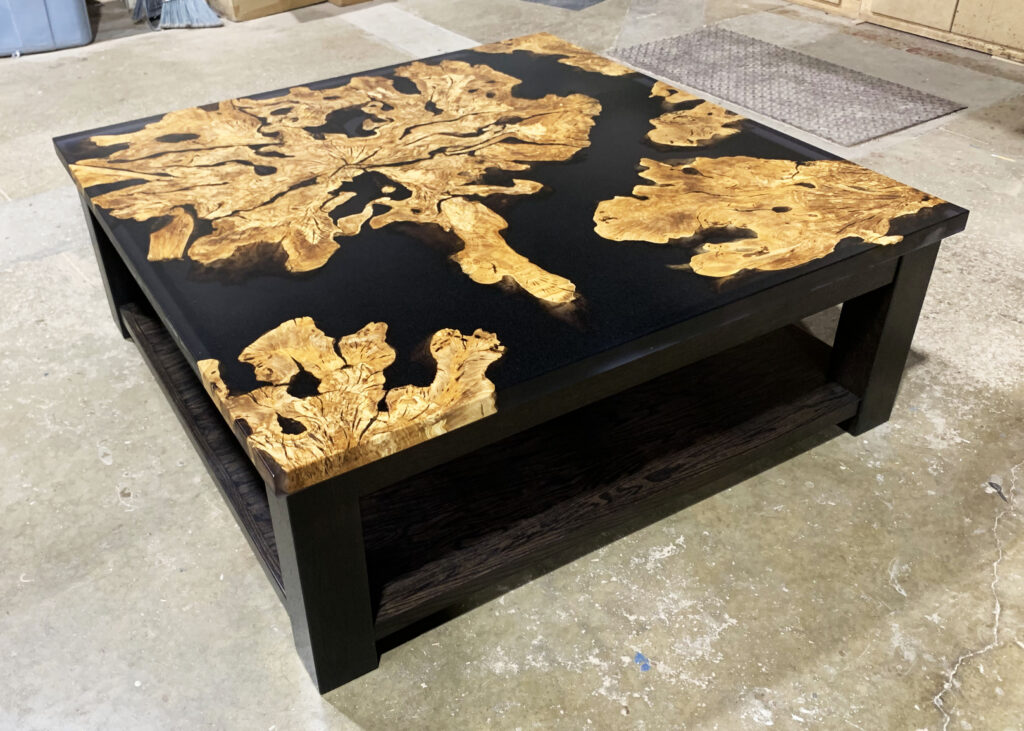 http://Turkish%20Olivewood%20Coffee%20Table%20With%20Black%20Epoxy%20Resin%207