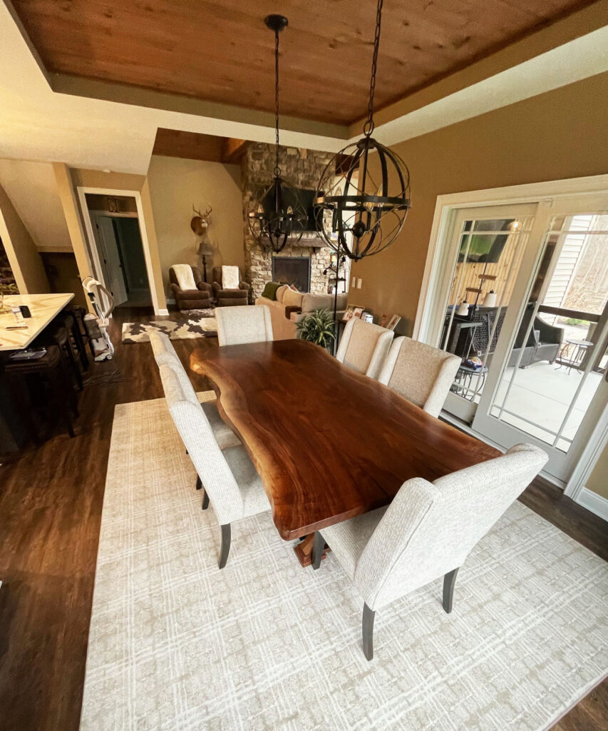 http://Live%20Edge%20Walnut%20Dining%20Table%20With%20Custom%20Wood%20Base%205