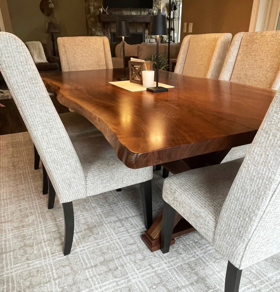 http://Live%20Edge%20Walnut%20Dining%20Table%20With%20Custom%20Wood%20Base%2010