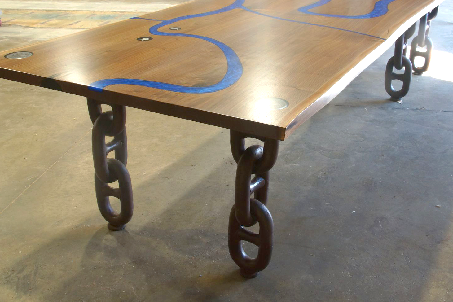 Base Of Epoxy Ocean Table