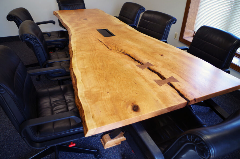 http://Live%20Edge%20Cherry%20Conference%20Table%205