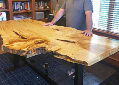 custom made standing desk for office