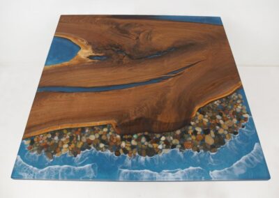 river table with rocks 18 dining table