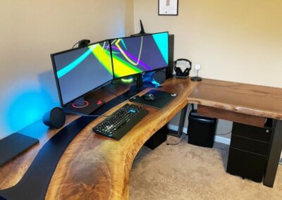 custom wood furniture in cleveland 5 desk