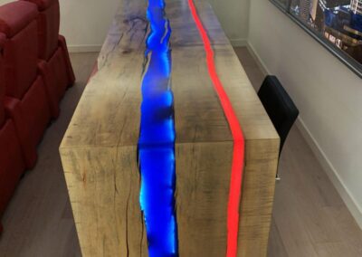custom wood furniture in cleveland 9 conference table