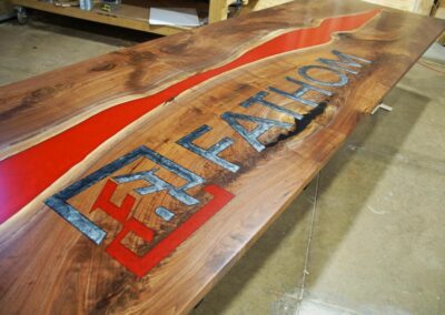 custom wood furniture in cleveland 12 conference table