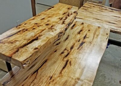 custom wood furniture in cleveland 14 desk with shelf