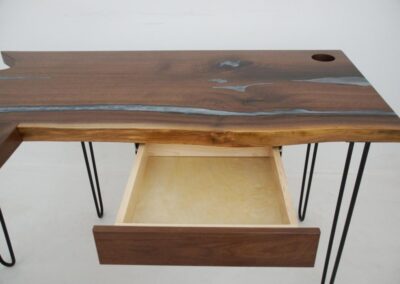 custom wood furniture in cleveland 16 desk with drawers