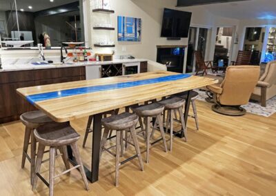 custom wood furniture in cleveland 18 dining table