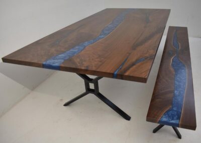 custom wood furniture in cleveland 20 dining table bench