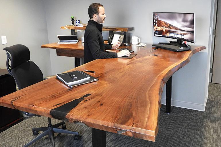 custom wood furniture in cleveland 23 desk