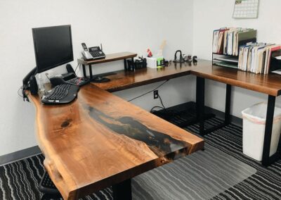 custom wood furniture in cleveland 24 desk