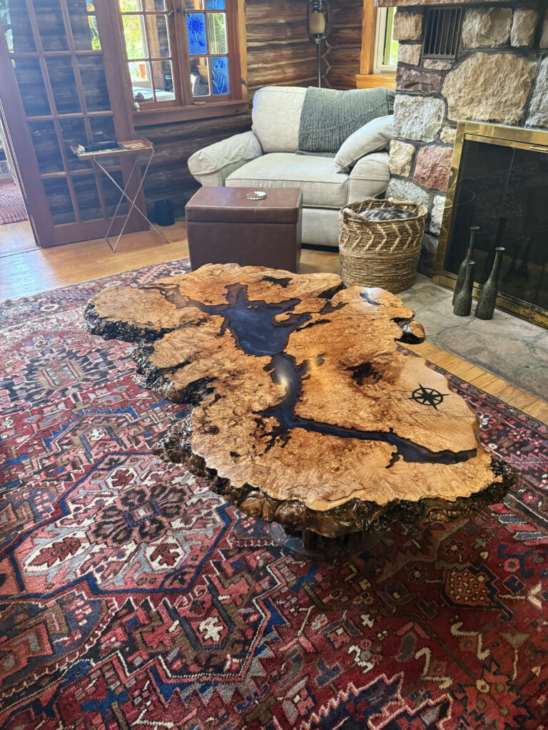 http://Maple%20Burl%20Coffee%20Table%20Featuring%20Lake%20Wisconsin%2013