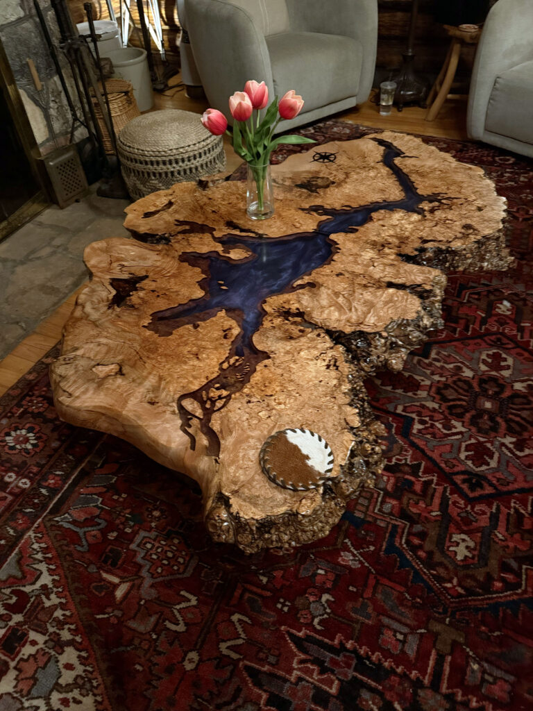 http://Maple%20Burl%20Coffee%20Table%20Featuring%20Lake%20Wisconsin%2011