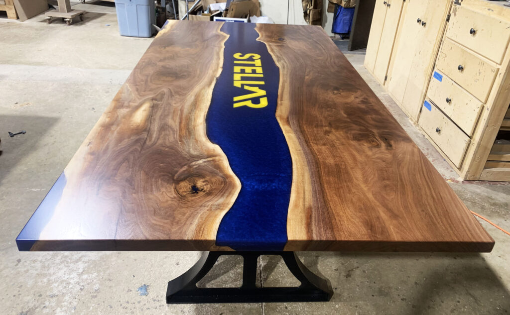 http://Pair%20Of%20LED%20Lit%20Conference%20Tables%20With%20Logo%2030