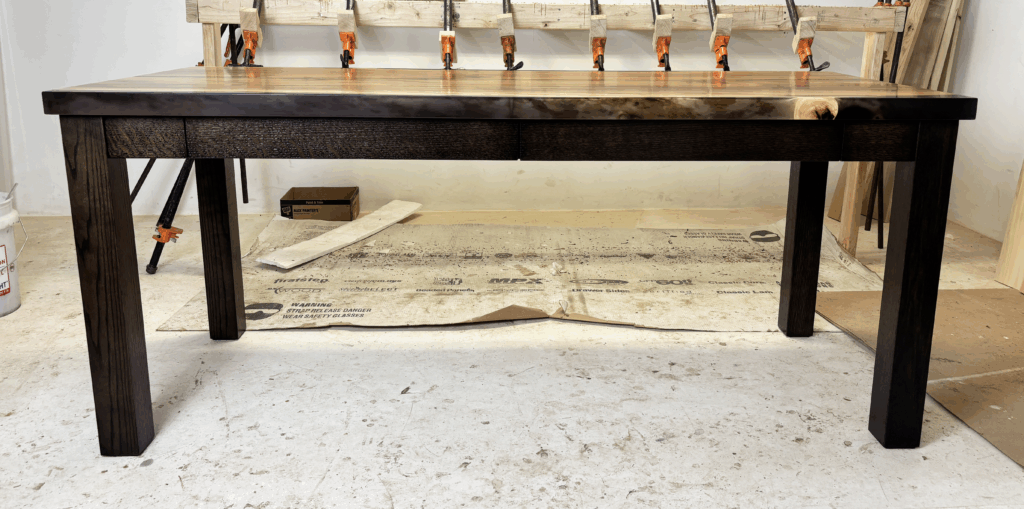 http://Sycamore%20Desk%20With%20Black%20Epoxy%20Resin%20And%20Stained%20Legs%204