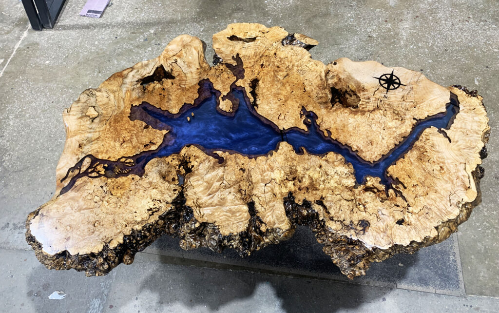 http://Maple%20Burl%20Coffee%20Table%20Featuring%20Lake%20Wisconsin%2010