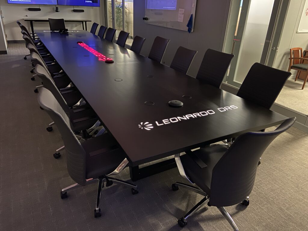 http://Black%20Oxidized%20And%20Stained%20LED%20Lit%20Conference%20Table%20Set%2016