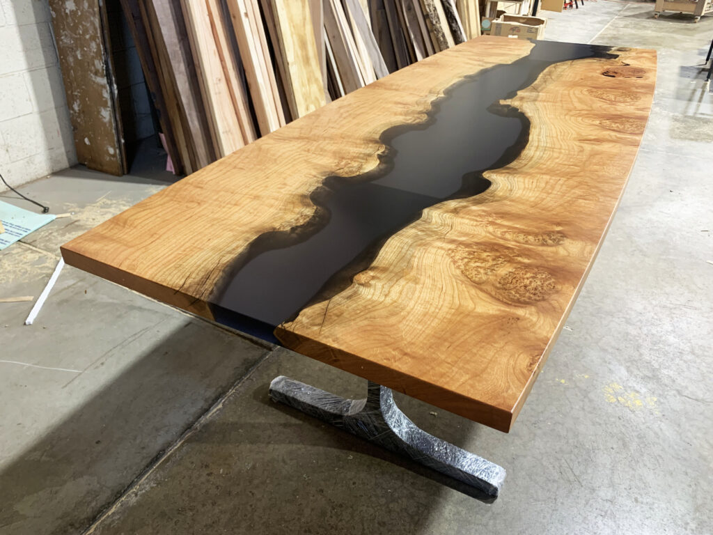 http://Cherry%20Conference%20Table%20With%20Translucent%20Black%20Epoxy%20Resin%206