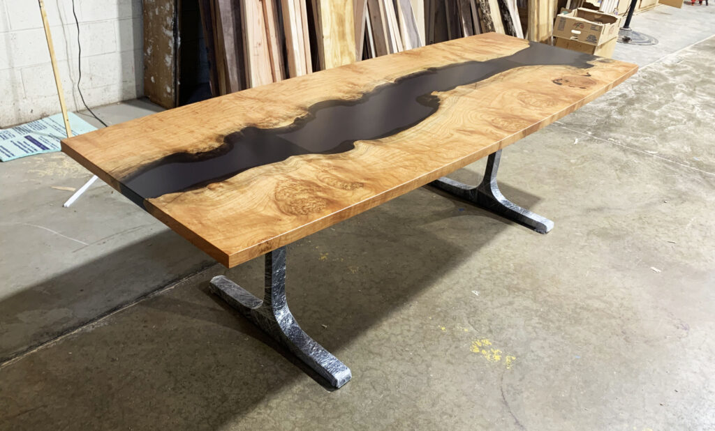 http://Cherry%20Conference%20Table%20With%20Translucent%20Black%20Epoxy%20Resin%204