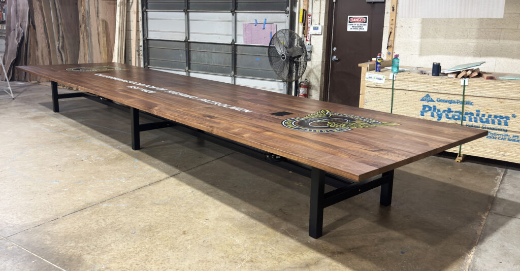 http://24'%20Black%20Walnut%20Conference%20Table%20With%20CNC%20Logo%2020